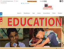 Tablet Screenshot of hcra.org.in